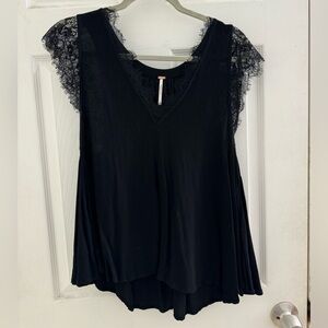 Black free people blouse